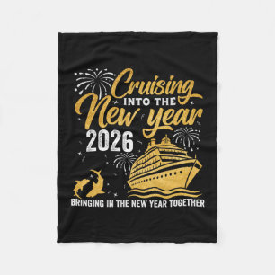 In den Jahreswechsel 2026 cruisen - passende Famil Fleecedecke