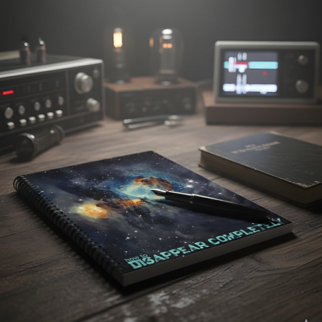 In den kosmischen Leerraum verschwinden Notizbuch (Von Creator hochgeladen)