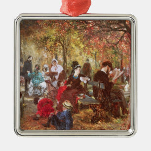 In den Luxemburg-Gärten Silbernes Ornament