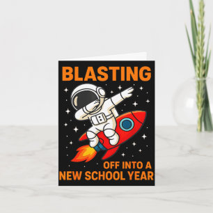 In den neuen Schuljahres-Astronauten-Dab starten Karte