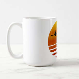 In den Sonnenuntergang - Der Blackbird Kaffeetasse