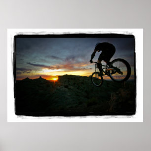 In den Sonnenuntergang Poster