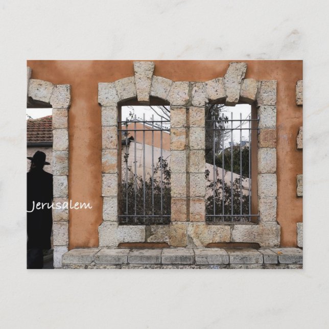 In den Straßen von Jerusalem Postkarte (Vorderseite)