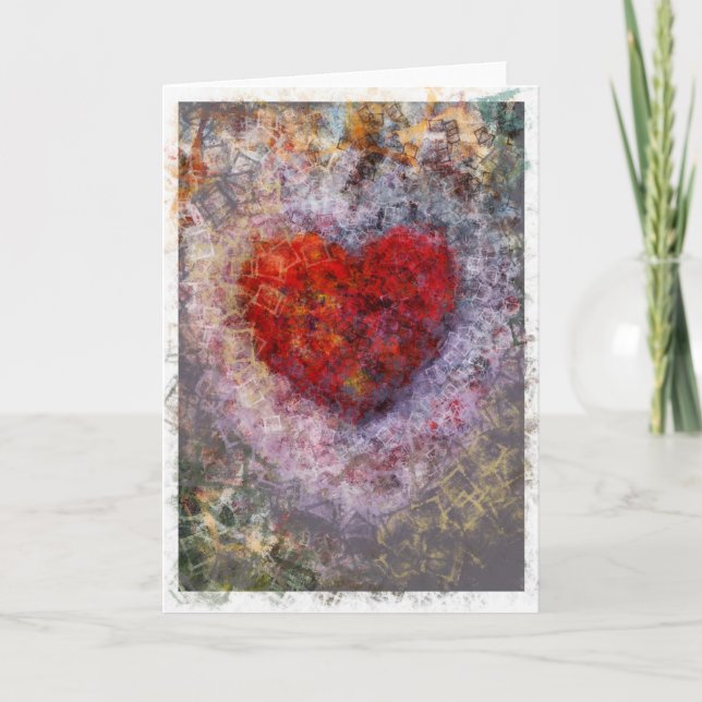 In den Stücken Feiertagskarte (Vorderseite)