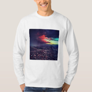 In den Sturm-langen Hülsen-T - Shirt
