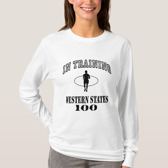 In den Trainings-Western-Staaten T-Shirt (Vorderseite)