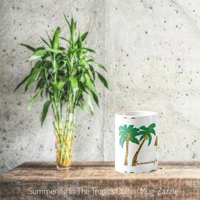 In den Tropen einladen Kaffeetasse (Von Creator hochgeladen)