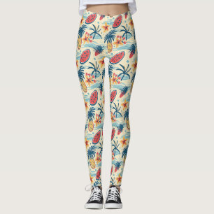 In den Tropen scheint sich die Zeit zu verlangsame Leggings