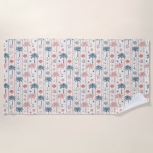 In den Tropen scheint sich die Zeit zu verlangsame Strandtuch