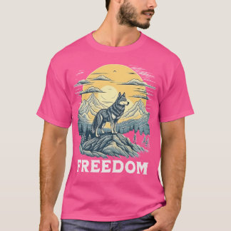 In den USA Camping Wandern T-Shirt