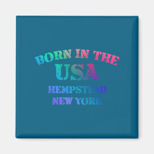 In den USA geboren Hempstead New York abgenutztes Magnet