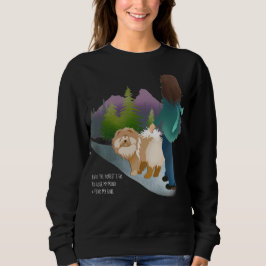IN DEN WALD GEHE ICH - Chow Shirts - schwarz