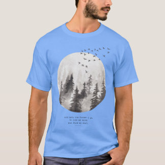 In den Wald gehe ich Spiritualität T-Shirt