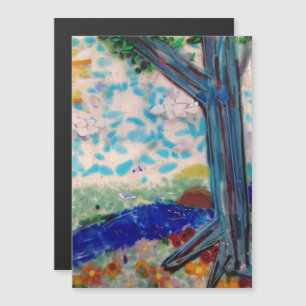 In den Wald Magneteinladung