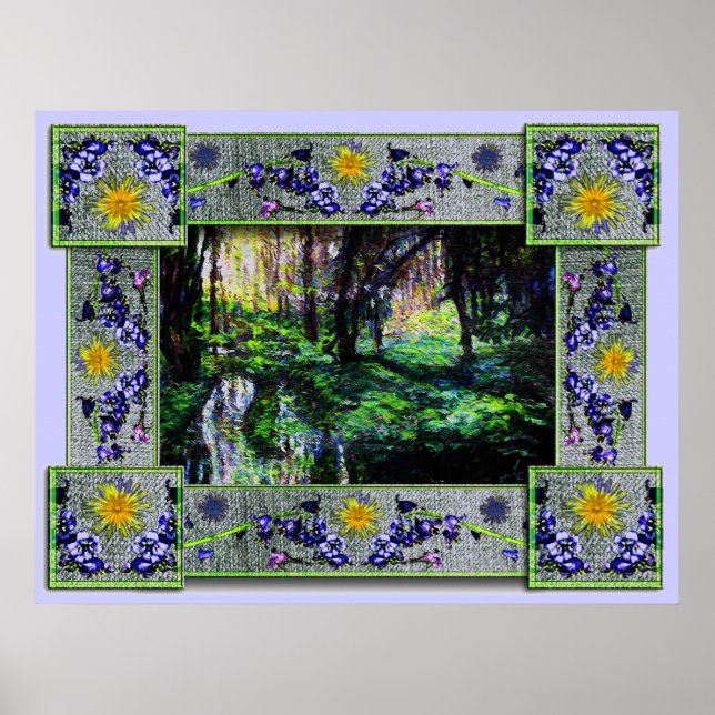 In den Wald Poster (Vorne)