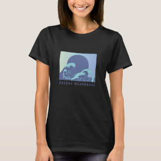 in den Wellen des Baskenlandes. T-Shirt