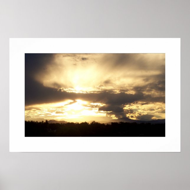 In den Wolken Poster (Vorne)