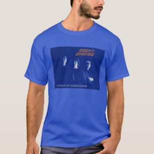 In der Agent-orange "lebend Dunkelheit" PunkT - T-Shirt