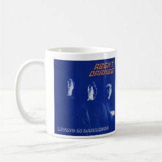 In der Agent-orange "lebend Dunkelheit" Tasse