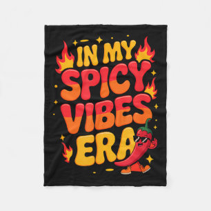 In der Ära der scharfen Vibes mit coolen Paprika C Fleecedecke