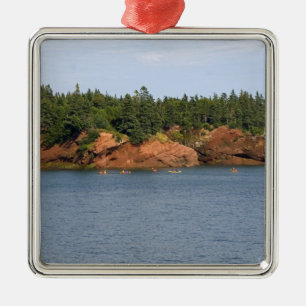 In der Bay of Fundy in St. Silbernes Ornament