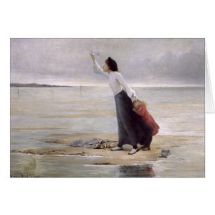 In der Bedrängnis steigende Flut