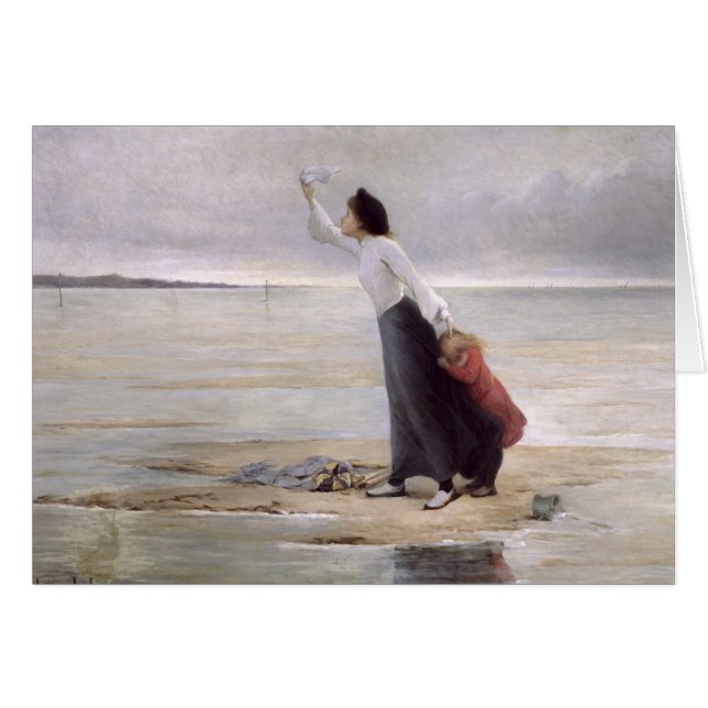 In der Bedrängnis steigende Flut (Vorderseite (Horizontal))