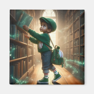 In der Bibliothek - Green Magnet