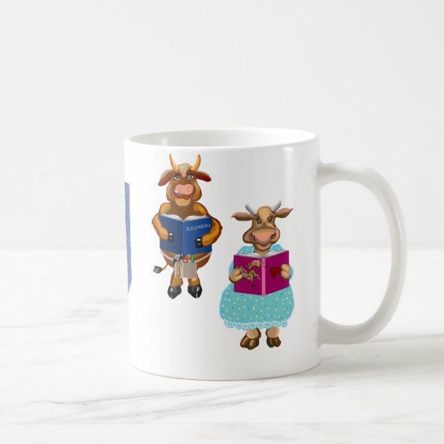 In der Bibliothek Tasse (Rechts)