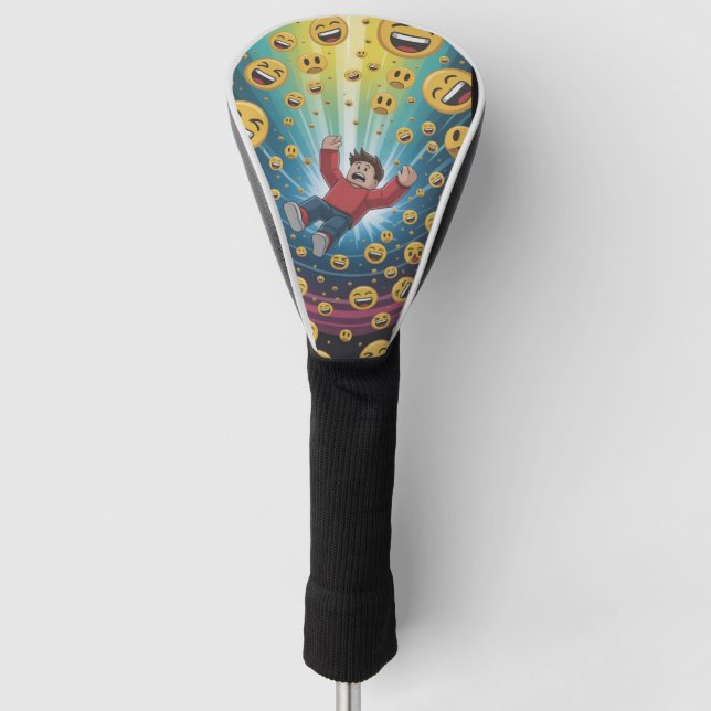 In der Blase fallen Golf Headcover (Vorderseite)