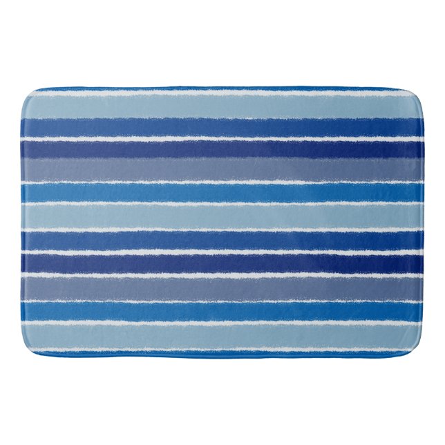 In der Blues Badematte (Vorderseite)
