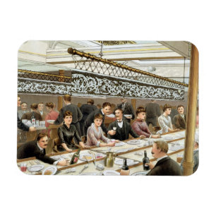 In der Bucht Abendessen-Zeit - ein Magnet