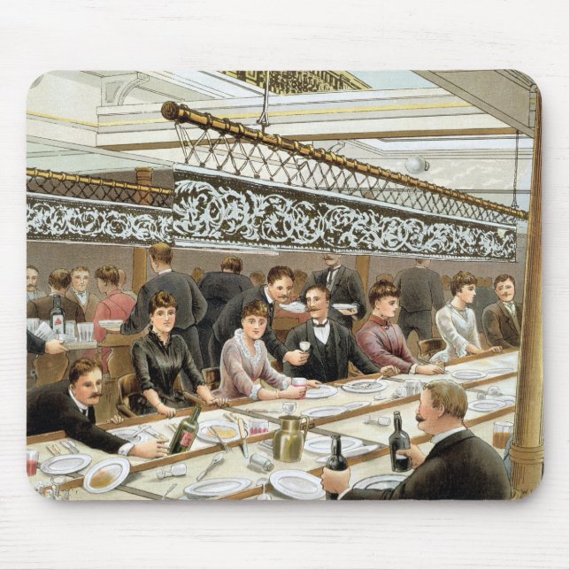 In der Bucht Abendessen-Zeit - ein Mousepad (Vorne)