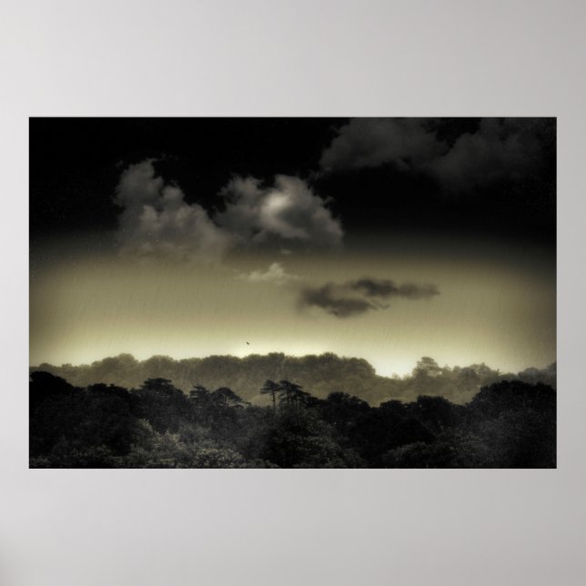 In der Cloud aufbewahrt Poster (Vorne)