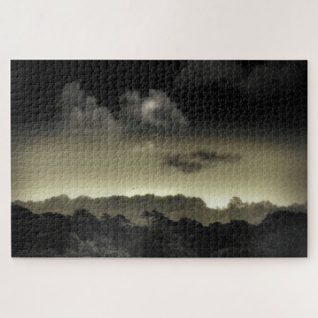In der Cloud aufbewahrt. Puzzle (Horizontal)