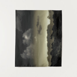 In der Cloud aufbewahrt. Wandteppich