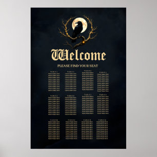 In der Dunkelheit der Nacht“ – Der stille Bote des Poster