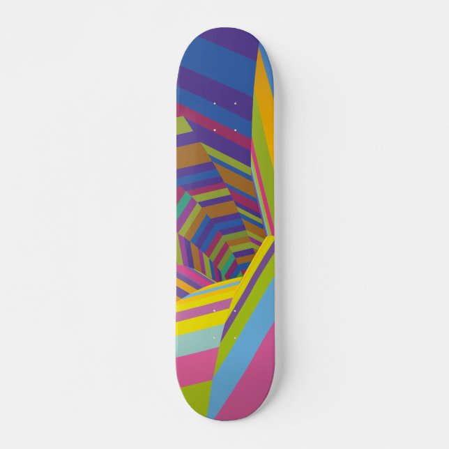 In der Farbe verschwinden Skateboard (Vorne)