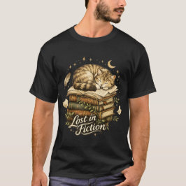 In der Fiktion verloren Katzenbuchliebhaber beim L T-Shirt