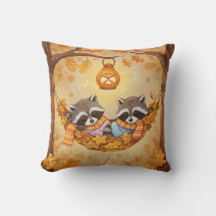 In der Hängematte, Raccoons Kissen