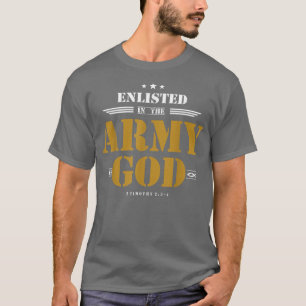 In der Heeresarmee Gottes eingetragen, Christlich T-Shirt
