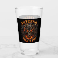 In der Hölle geborene Feuer-Tasse | Feuriger Dämon