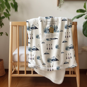 In der Hütte   Familienname Wilderness Blanket Sherpadecke