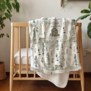 In der Hütte   Familienname Wilderness Blanket Sherpadecke