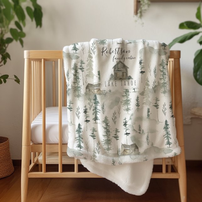 In der Hütte | Familienname Wilderness Blanket Sherpadecke (Von Creator hochgeladen)