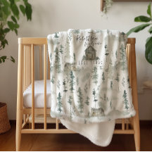 In der Hütte | Familienname Wilderness-Decke