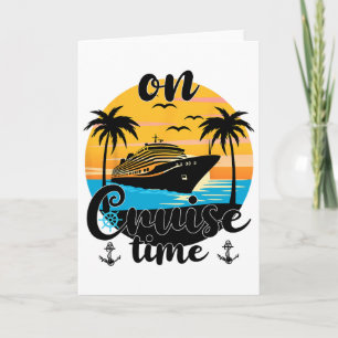 In der Kreuzfahrtzeit Strand Sommerurlaub passende Karte