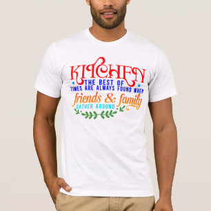 In der Küche versammeln T-Shirt