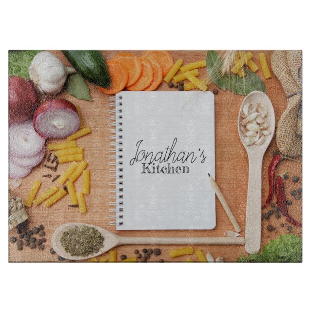 In der Küchenabteilung Schneidebrett (Vorderseite)