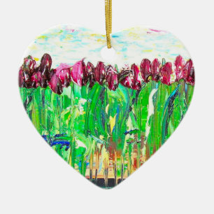 In der Liebe Keramikornament